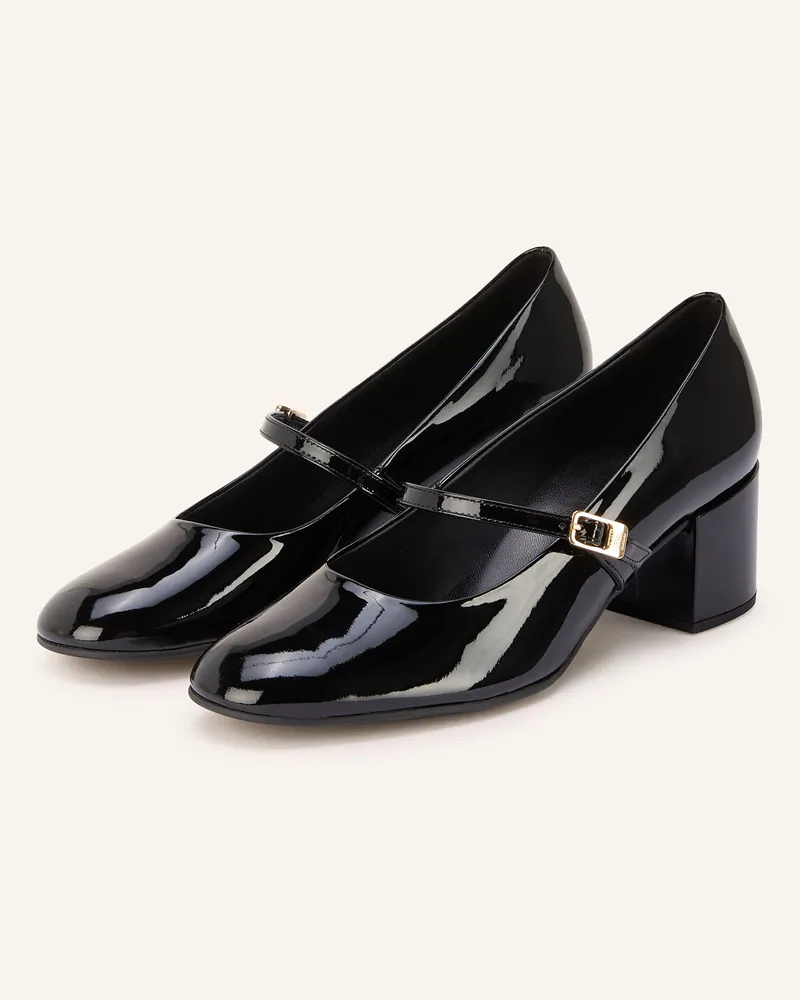 Högl Mary-Jane-Pumps Schwarz