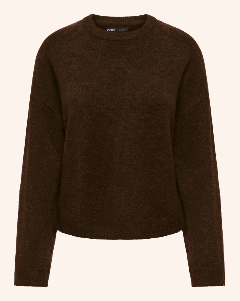 only Pullover Dunkelbraun