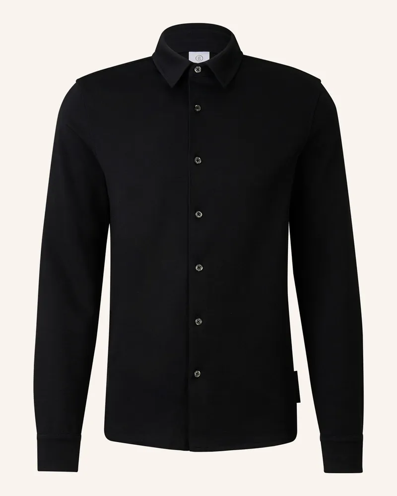 Bogner Hemd schwarz Schwarz