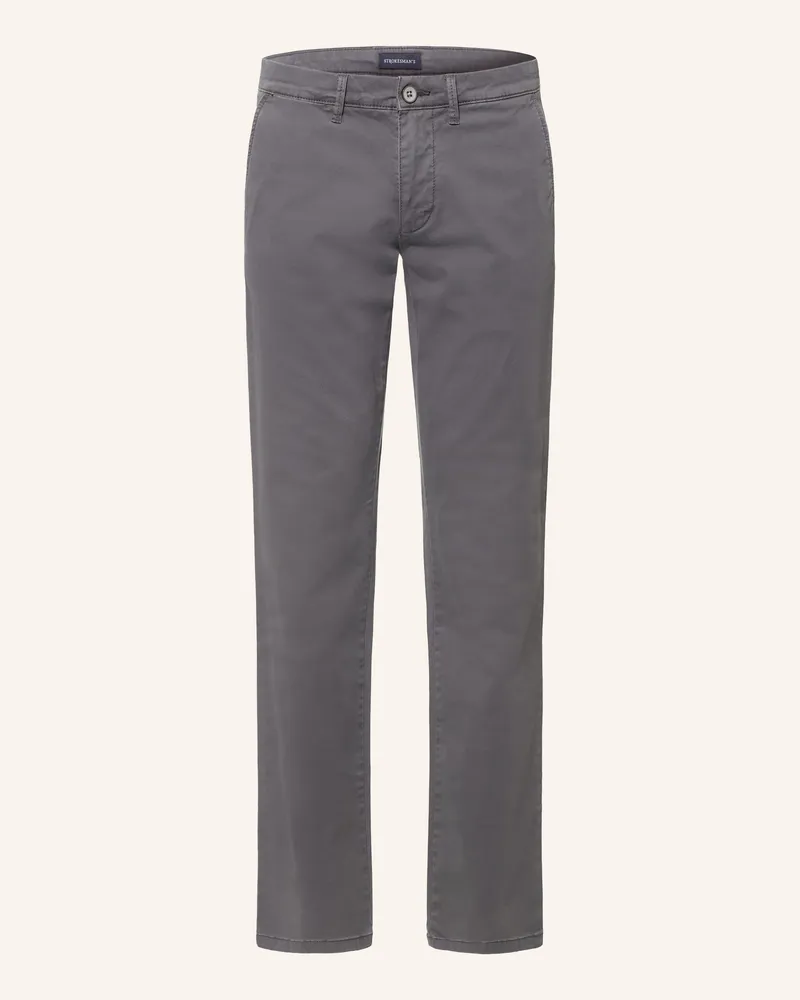 Strokesman's Chino Slim Fit grau Grau