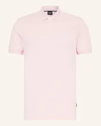 HUGO BOSS Piqué-Poloshirt PALLAS Regular Fit Rosa