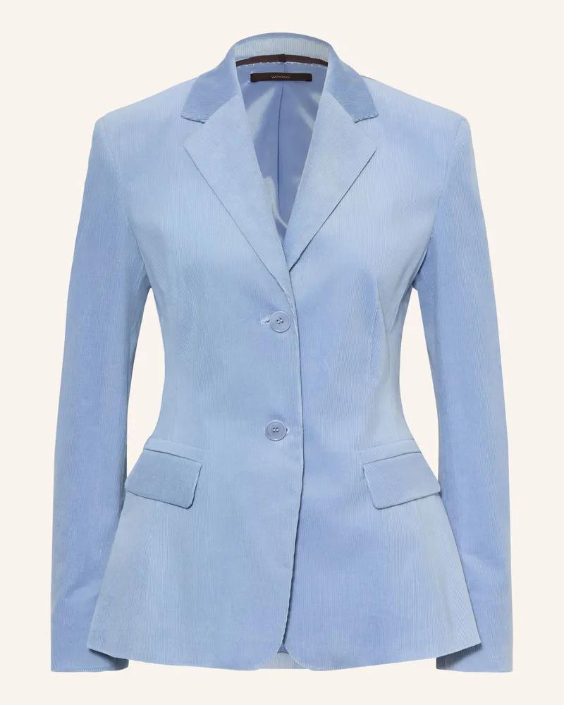windsor. Cordblazer blau Hellblau
