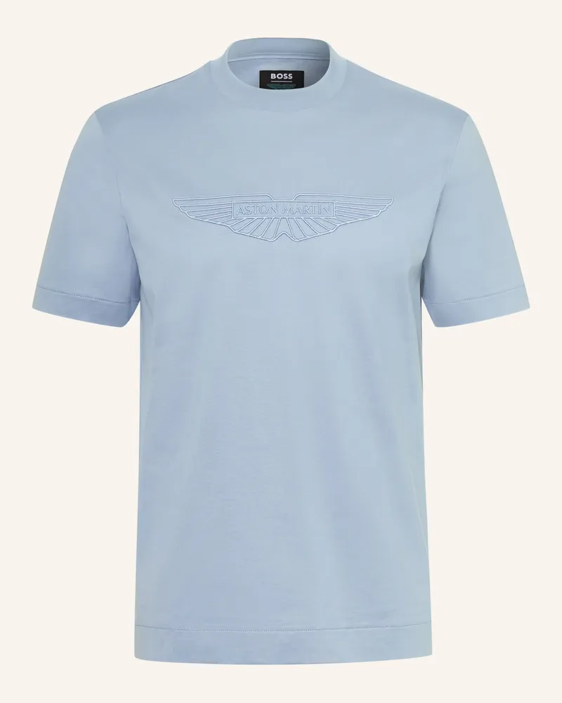 HUGO BOSS T-Shirt Thompson blau Hellblau