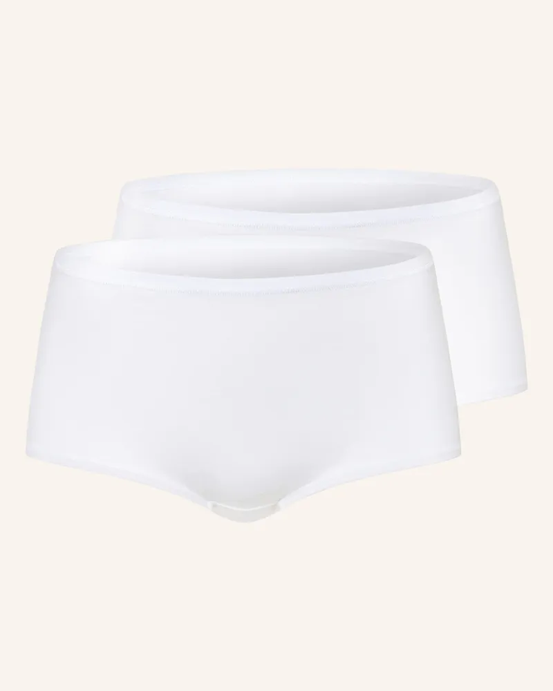 Calida 2er-Pack Panties Benefit Women weiss Weiss
