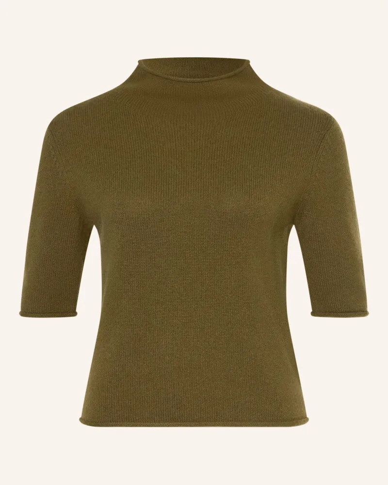 lilienfels Strickshirt Aus Cashmere gruen Oliv