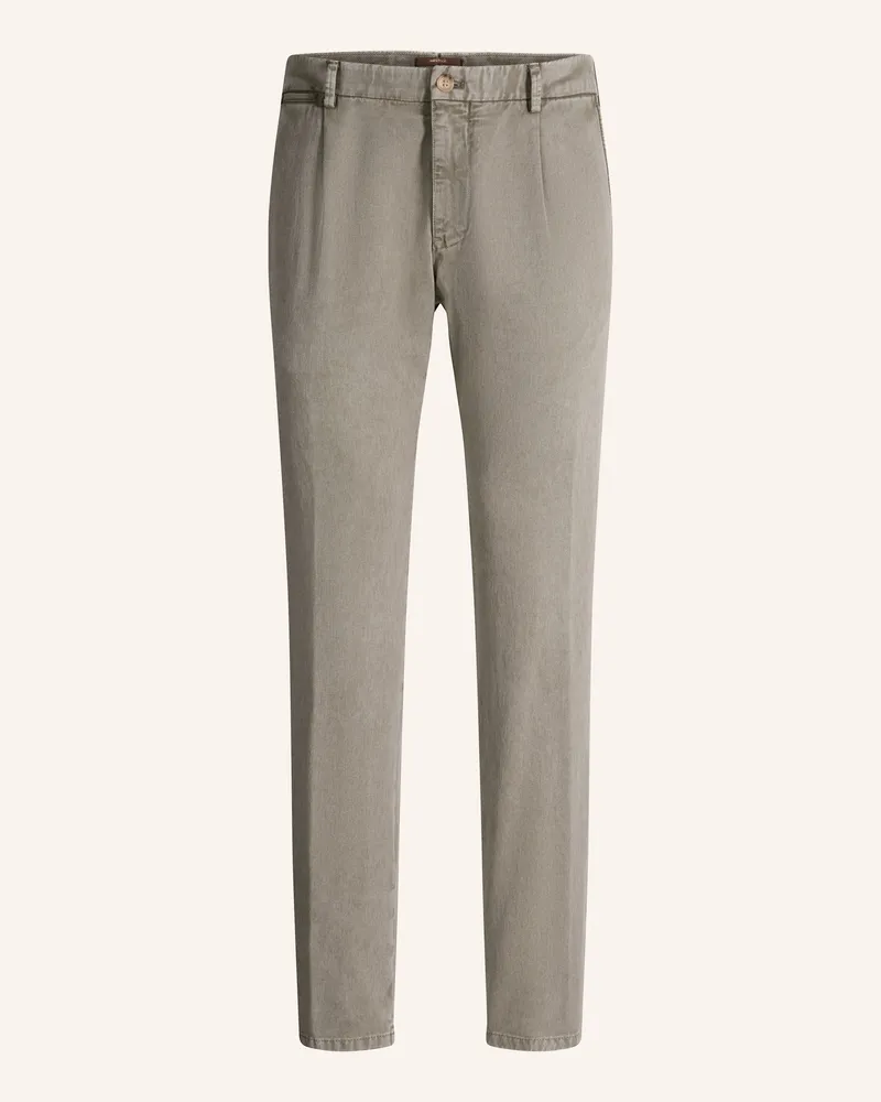 windsor. Chino Regular Fit gruen Oliv