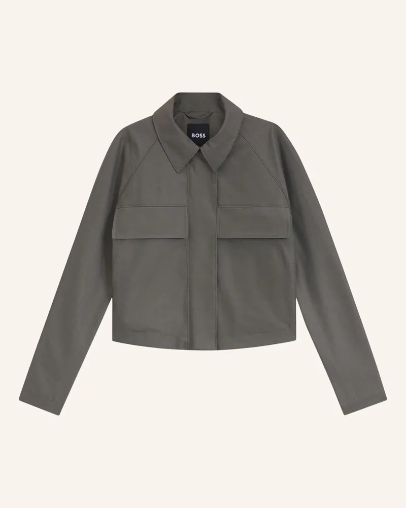 HUGO BOSS Blazer Jentra Relaxed Fit braun Braun