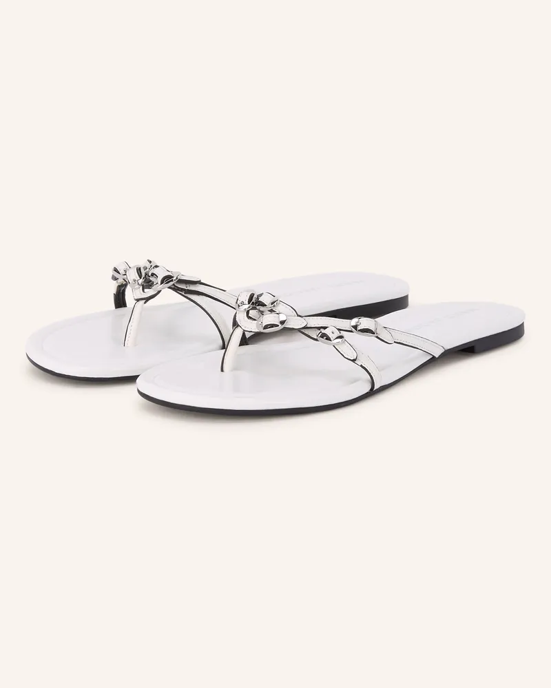 Marc Jacobs Zehentrenner THE KIKI SANDAL Weiss