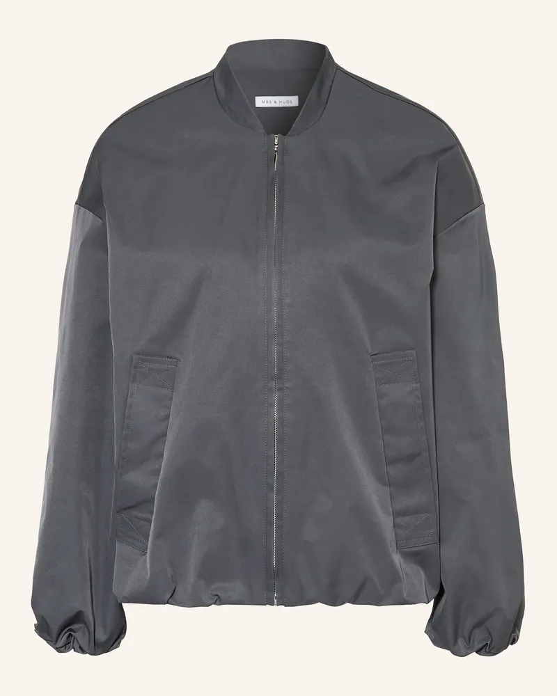 Mrs & HUGS Blouson Abby grau Dunkelgrau