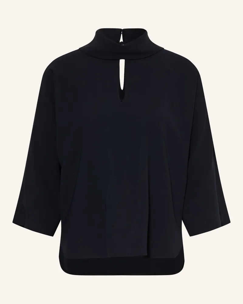 Luisa Cerano Blusenshirt Mit 3/4-Arm Und Cut-Out blau Dunkelblau