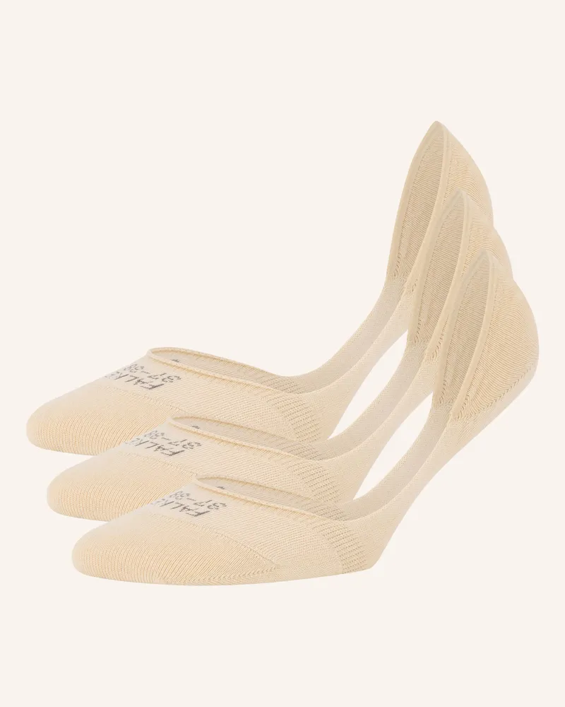 Falke 3er-Pack Füßlinge Step beige 4011