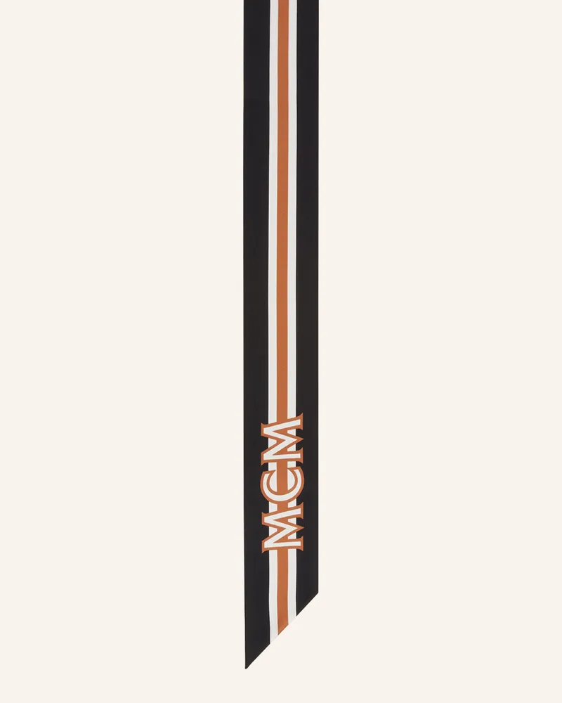 MCM Seidenschal braun Cognac