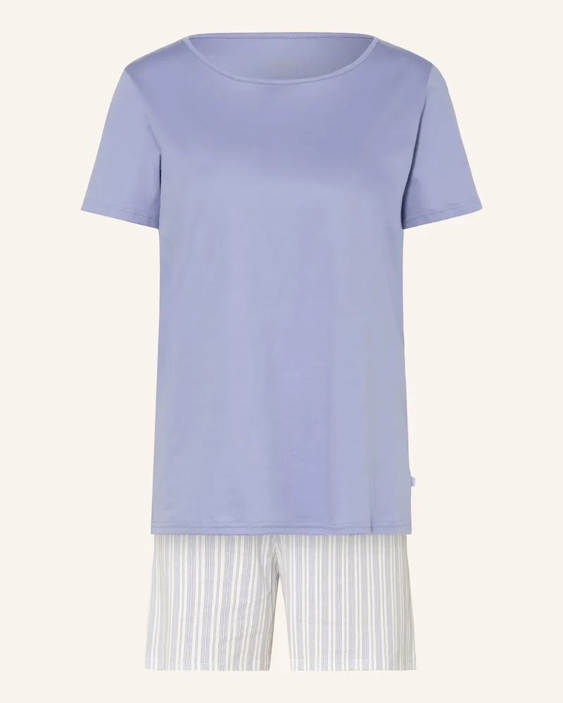 Calida Shorty-Schlafanzug STRIPED DREAMS Blau