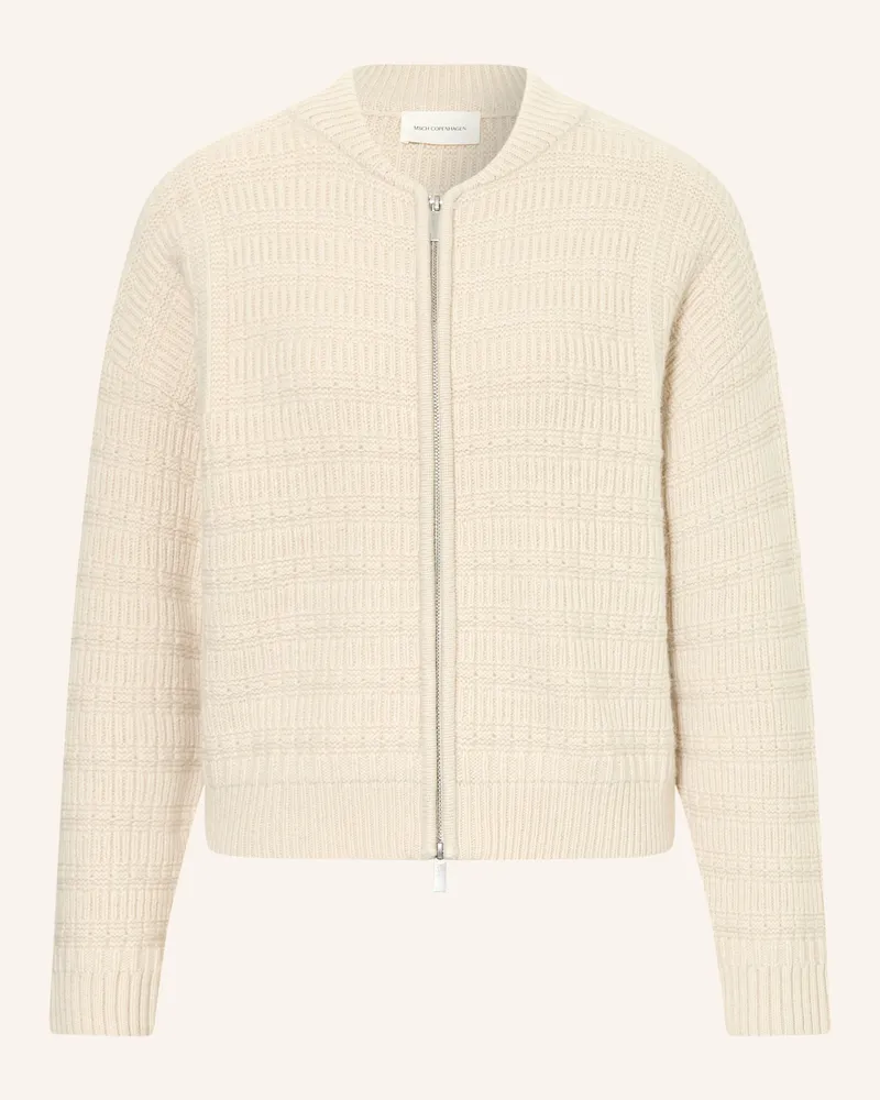 MOSS COPENHAGEN Strickjacke Mschwarnee beige Hellbraun