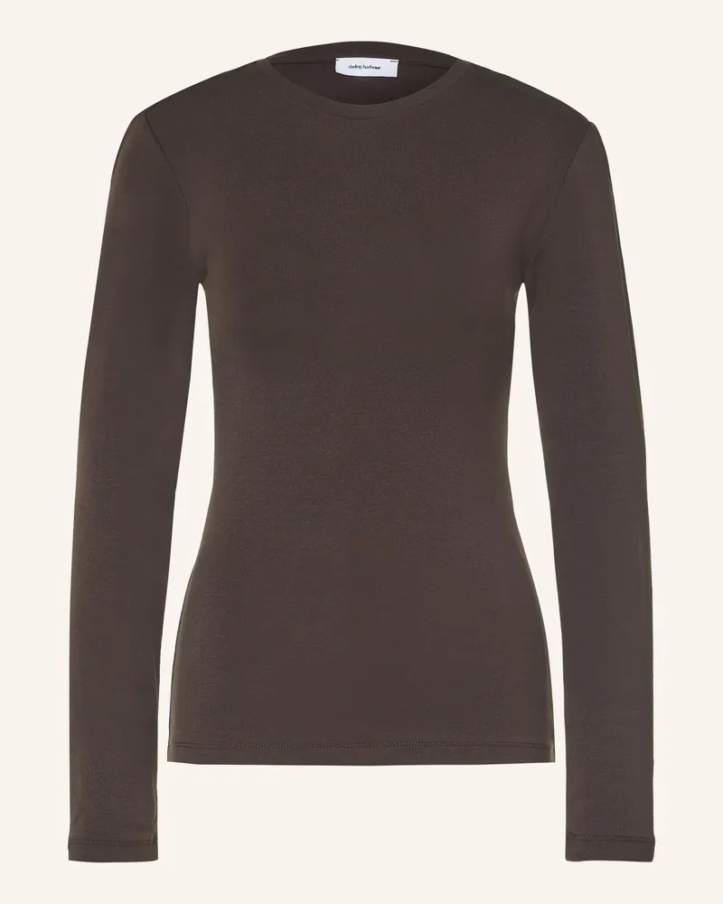 Darling Harbour Longsleeve braun Dunkelbraun