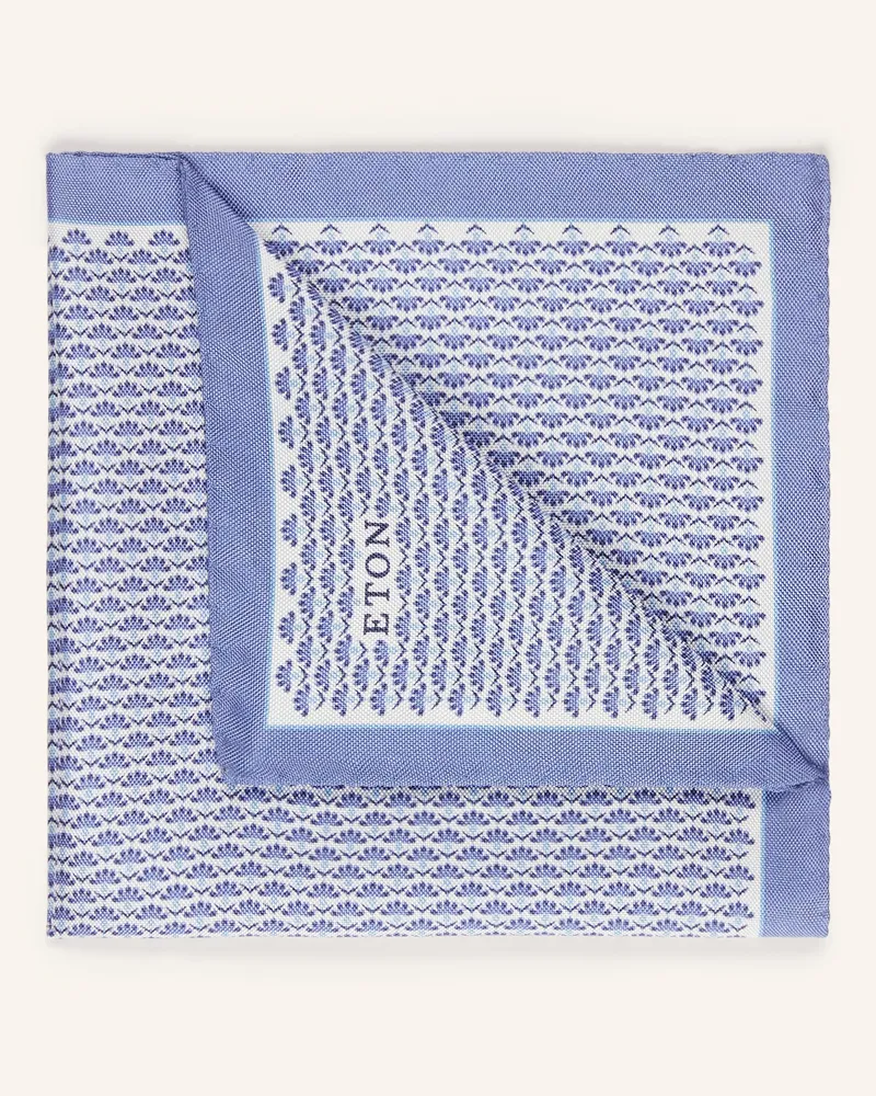 Eton Einstecktuch blau Hellblau
