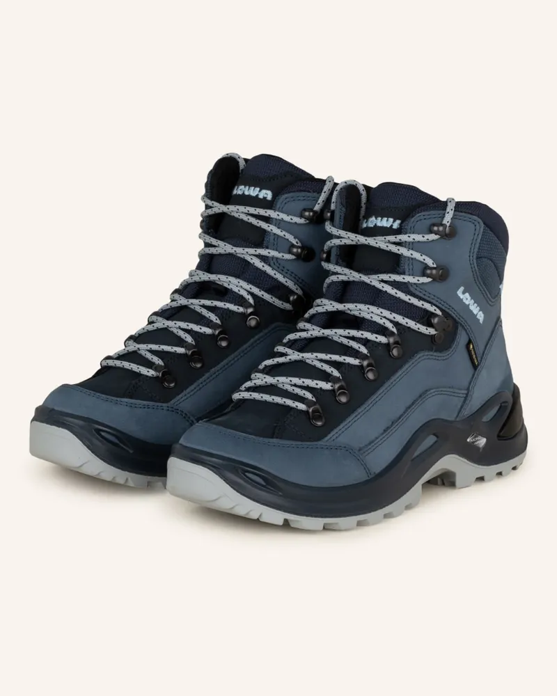 Lowa Outdoor-Schuhe Renegade Gtx Mid blau Blaugrau
