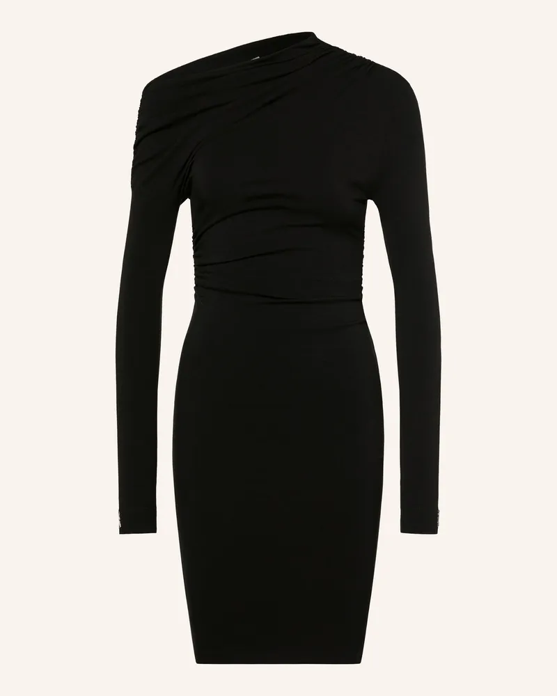 Patrizia Pepe Jerseykleid schwarz Schwarz