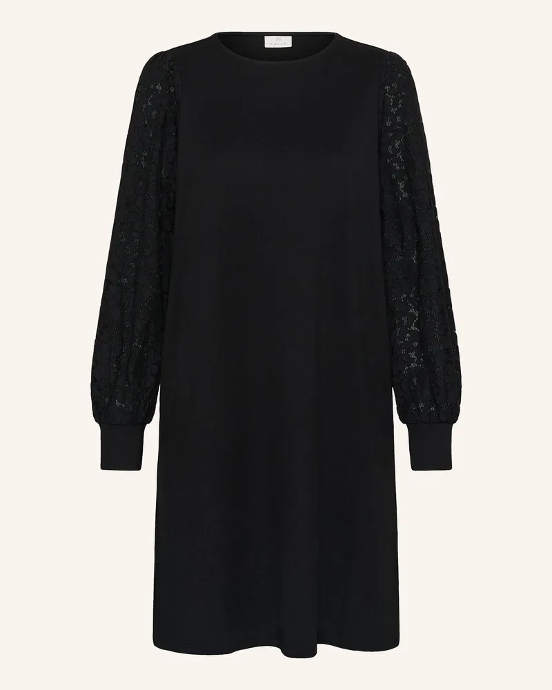 Kaffe Midikleid Kapaula schwarz Schwarz