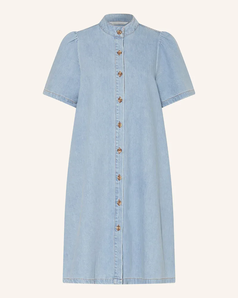 MOSS COPENHAGEN Jeanskleid MSCHJOLENE ELENA Hellblau