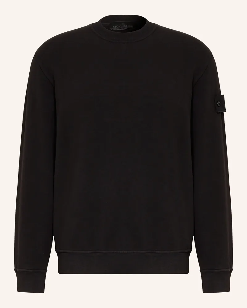 Stone Island Sweatshirt GHOST Schwarz