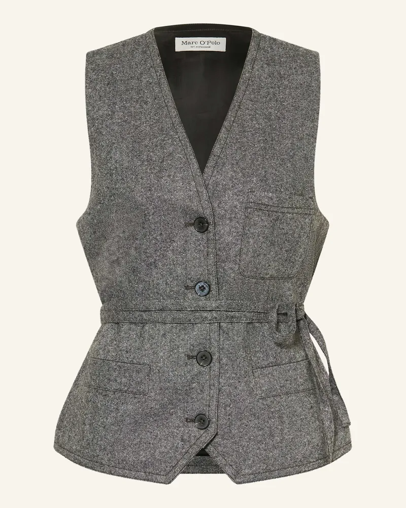 Marc O'Polo Blazerweste blau Grau