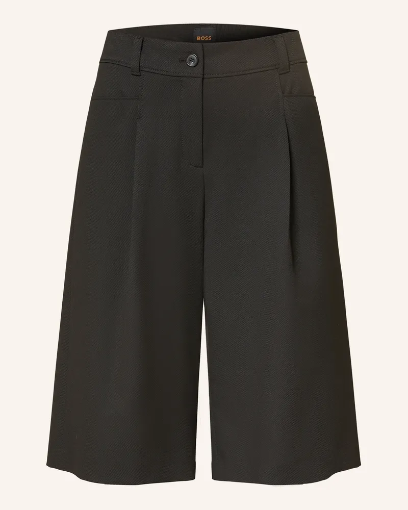 HUGO BOSS Bermudas Talarina schwarz Schwarz