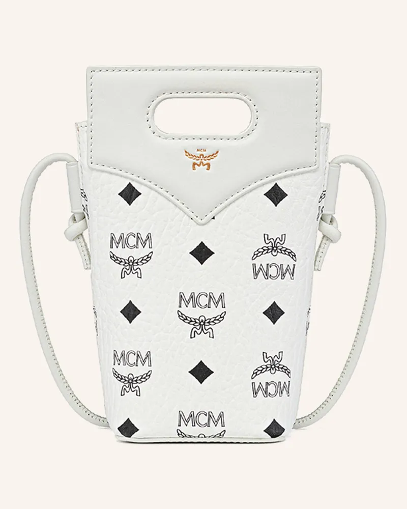MCM Pouch White