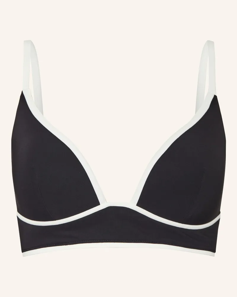 Maryan Mehlhorn Triangel-Bikini-Top SILENCE Schwarz