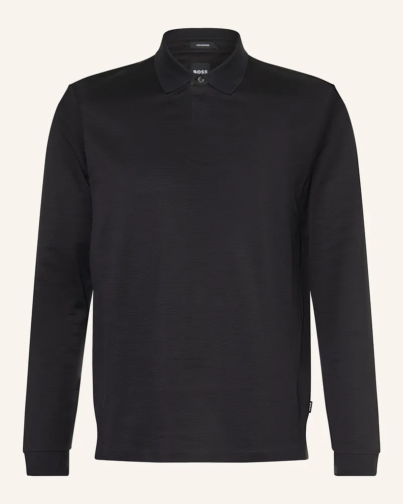 HUGO BOSS Piqué-Poloshirt PADO Schwarz
