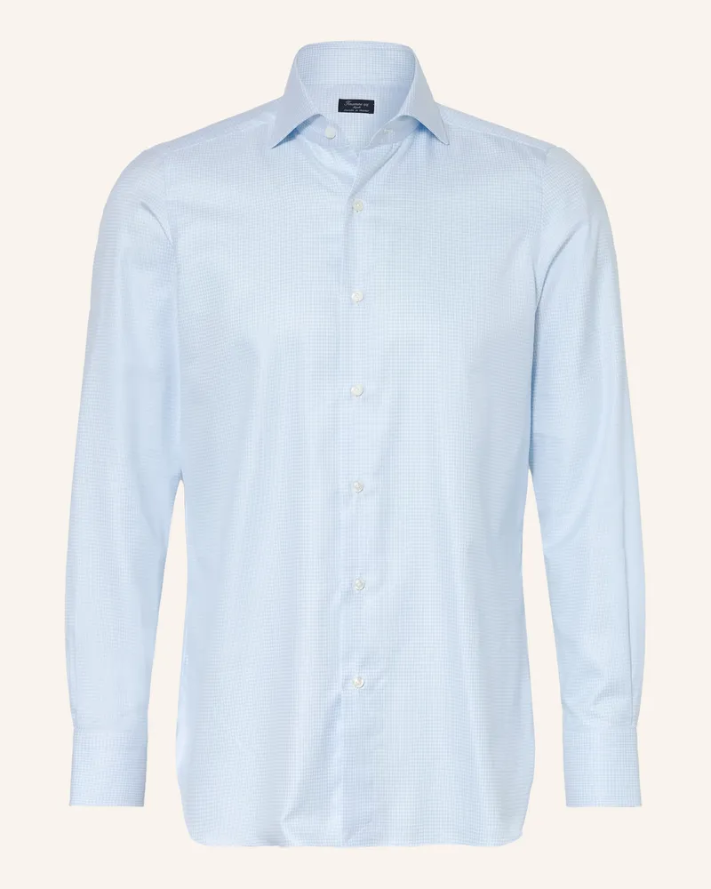 Finamore 1925 Hemd Napoli Eduardo Regular Fit blau Hellblau