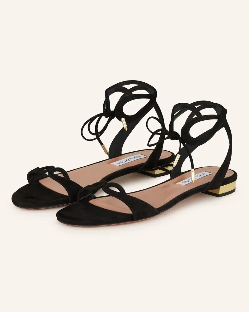 Aquazzura Sandalen TESSA Schwarz