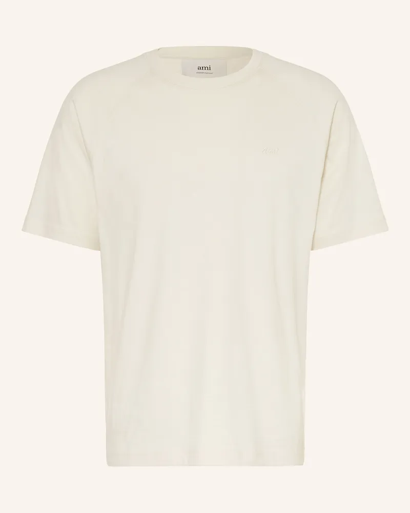 AMI Paris T-Shirt weiss Ecru