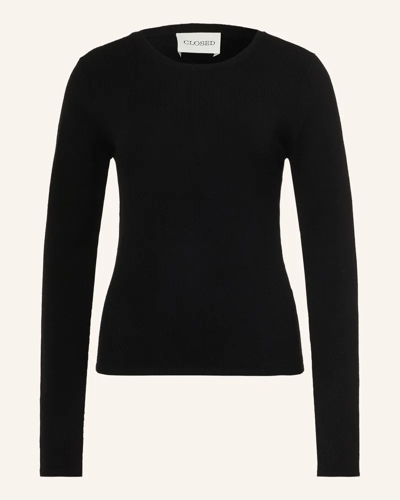Closed Pullover schwarz Schwarz