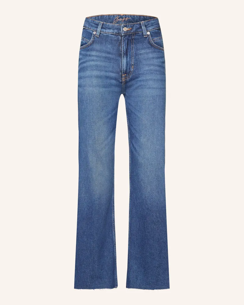 HUGO BOSS Wide Leg Jeans Angela blau 404