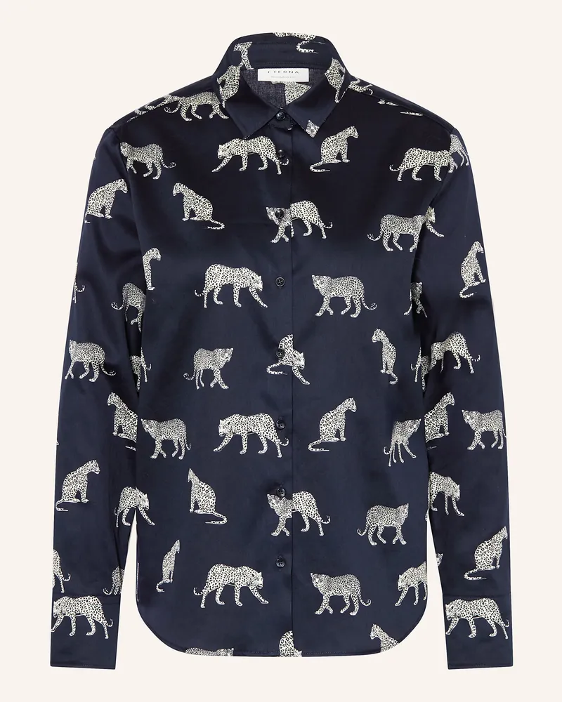 Eterna Hemdbluse Dunkelblau