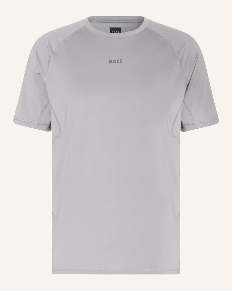 HUGO BOSS T-Shirt TEE ACTIVE 1 Slim Fit Dunkelgrau
