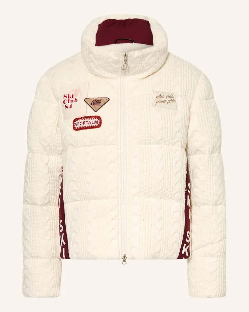 Sportalm Skijacke beige Creme