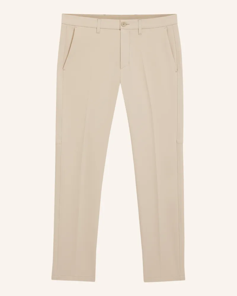 HUGO BOSS Casual Hose T_COMMUTER-SLIM Slim Fit Beige