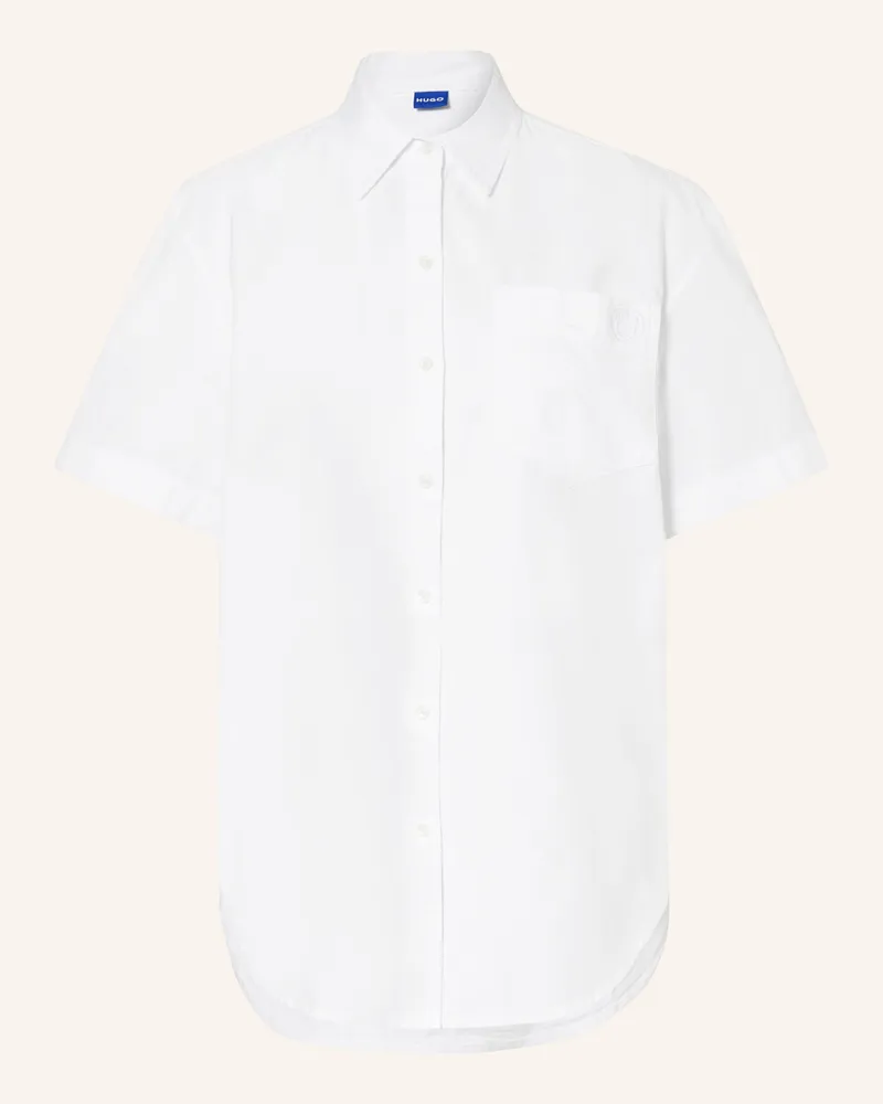HUGO BOSS Hemdbluse Exorda weiss Weiss