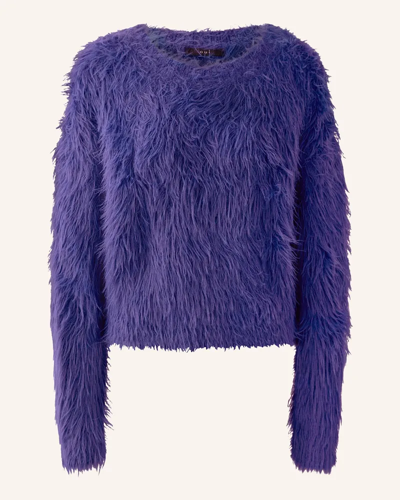 Oui  Pullover Blau
