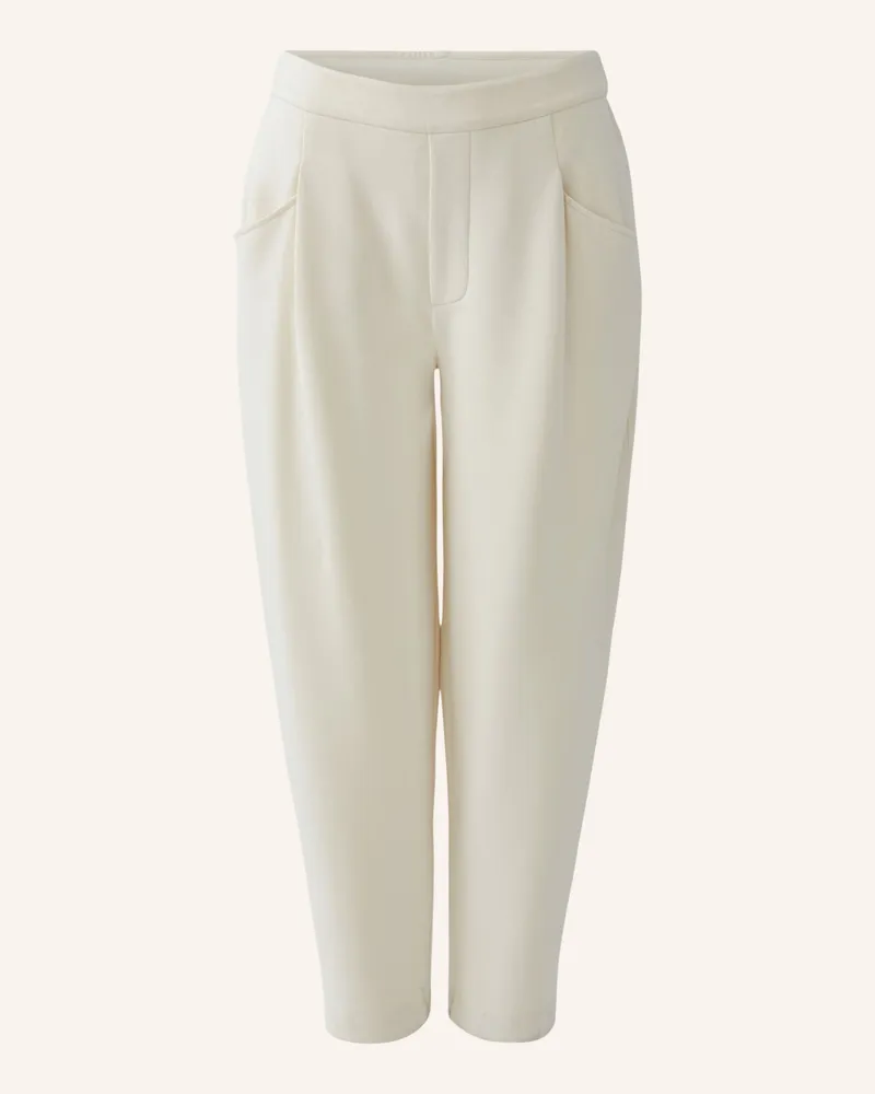 Oui  Hose grau Beige