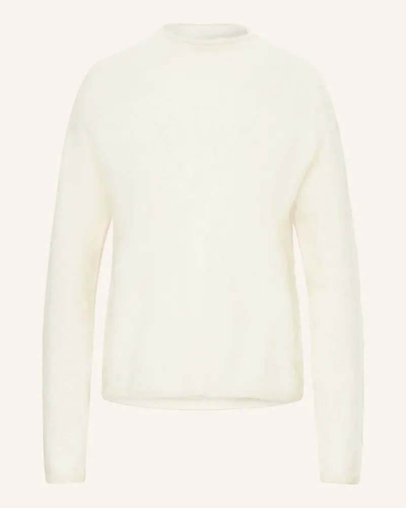 Mrs & HUGS Cashmere-Pullover Ecru