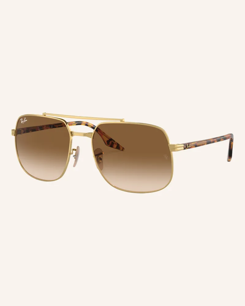 Ray Ban Sonnenbrille rb3699 weiss Gold