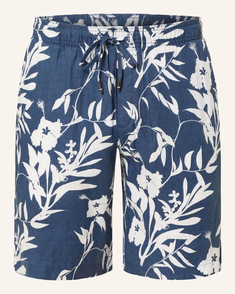 Tommy Hilfiger Leinenshorts HARLEM Blau