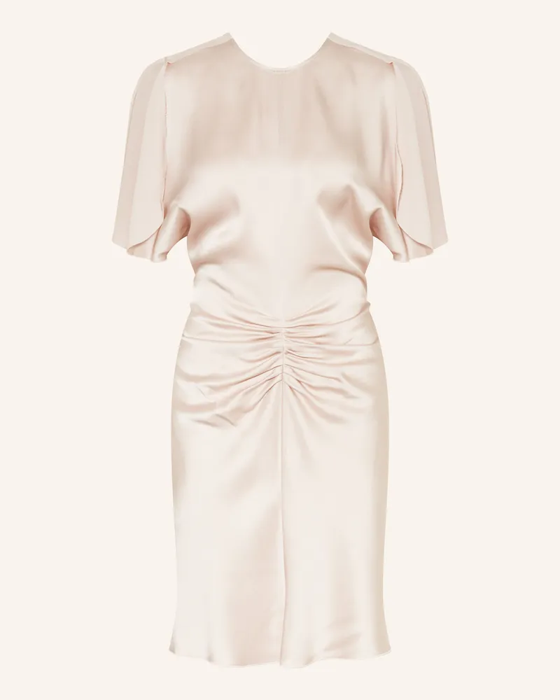 Victoria Beckham Satinkleid rosa Rosé