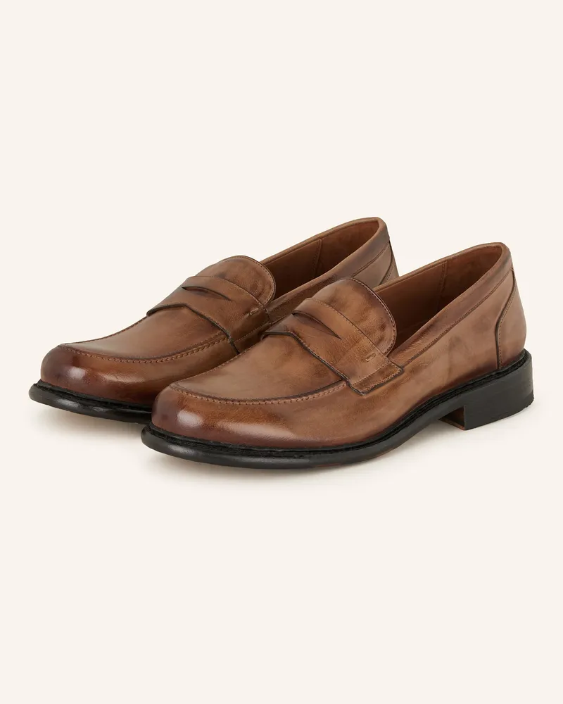 Cordwainer Penny-Loafer Hellbraun