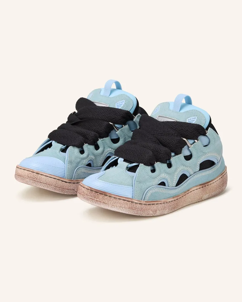 Lanvin Sneaker CURB Hellblau