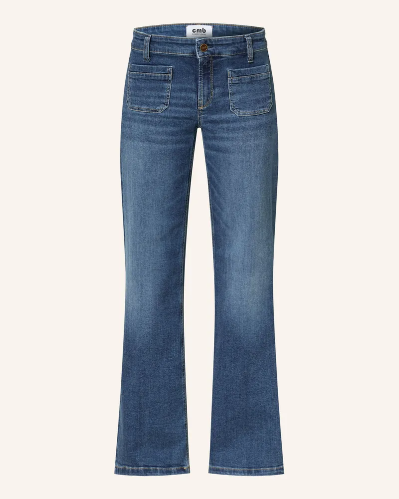 Cambio Wide Leg Jeans Tess blau 5243