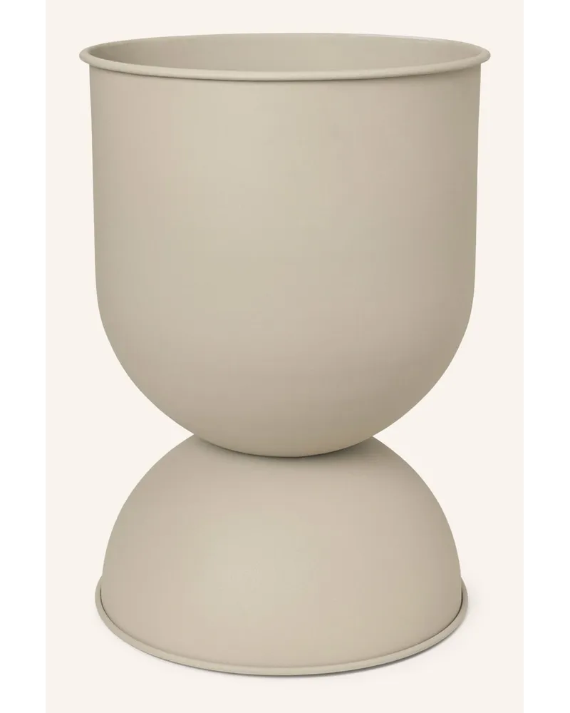 ferm LIVING Blumentopf HOURGLASS MEDIUM Beige